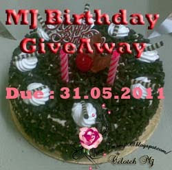 MJ Birthday Giveaway