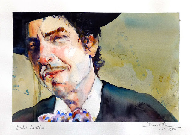Bob Dylan by David Meldrum