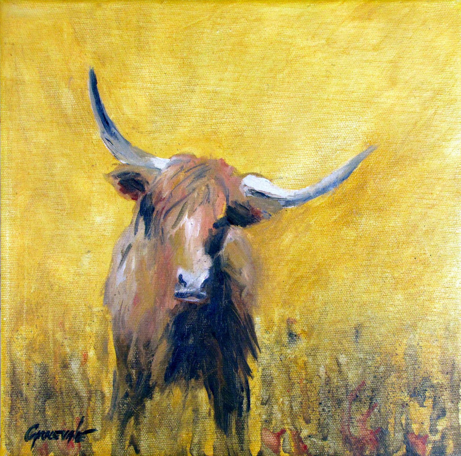 Diane Carnevale Scottish Highland Cow