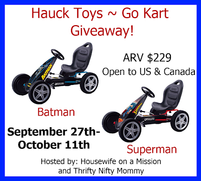 Hauck Toys Go Kart Giveaway