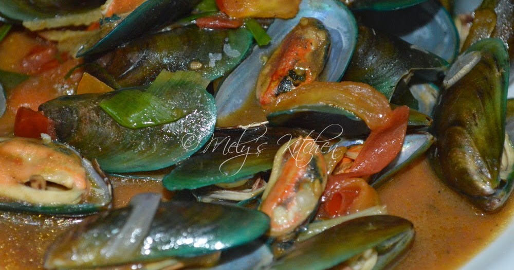 Mely's kitchen Mussels with Oyster Sauce
