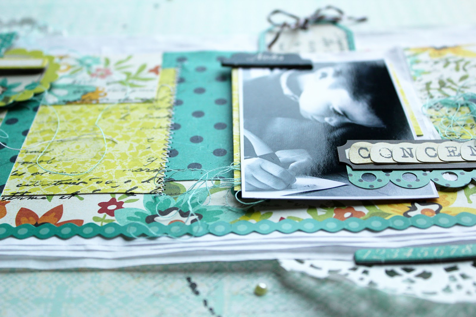 Lilith's scrapbooking venture Collage