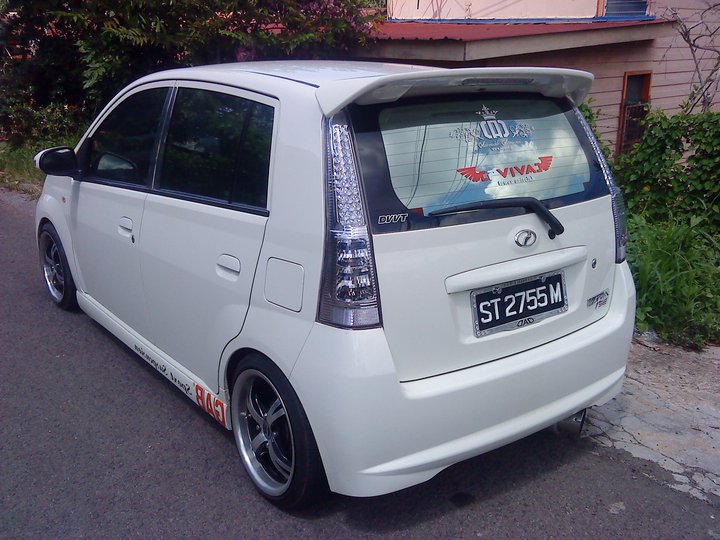 .Perodua Viva & Daihatsu Mira Avy. TAIL LAMP LED WHITE PERODUA VIVA