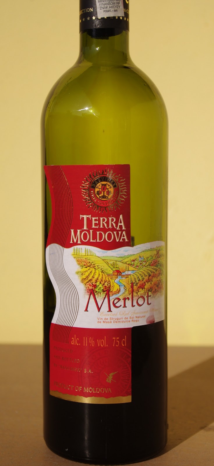 Terra Moldova wino szczep Merlot