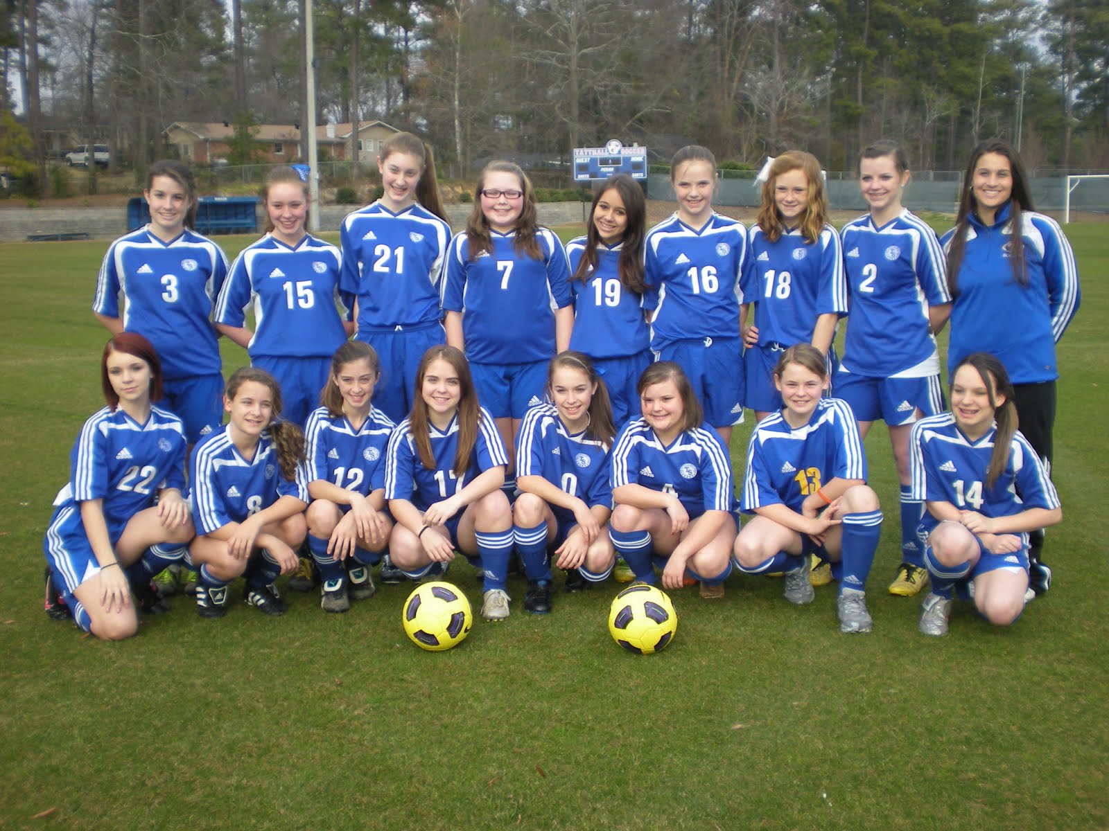 TATTNALL SOCCER: 2011 Tattnall JV Girls Soccer Team