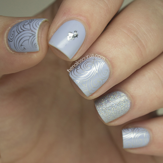 Nails coffin pink spring designed My Christmas Day Nails - The Nailasaurus | UK Nail Art Blog