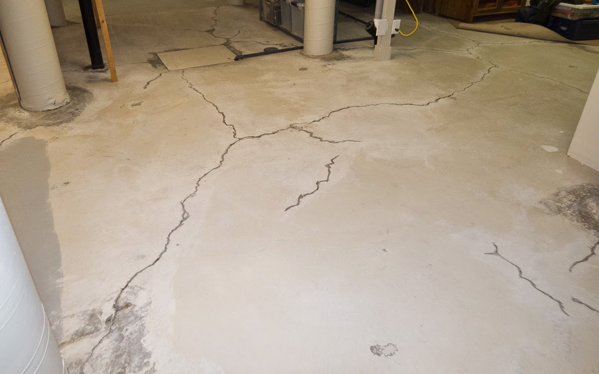 The Fix It Blog Sorting Things Out Basement Concrete Floor