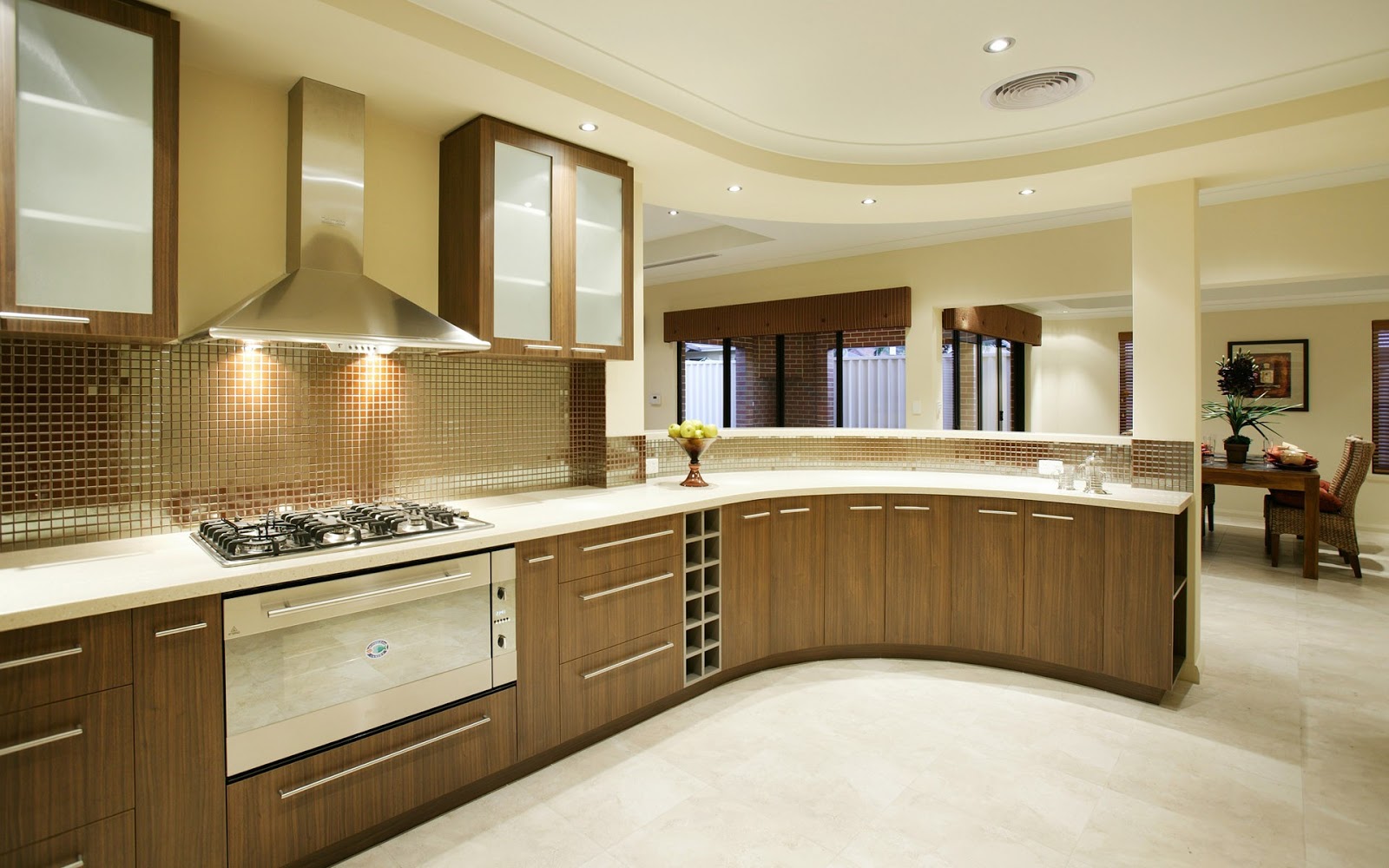 interior design of home kitchen