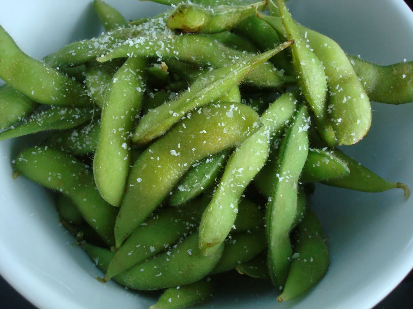 Hot Dinner Happy Home Grilled Edamame