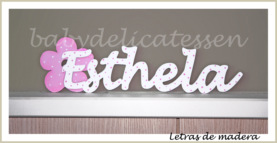 BABY DELICATESSEN LETRAS DE MADERA: febrero 2012