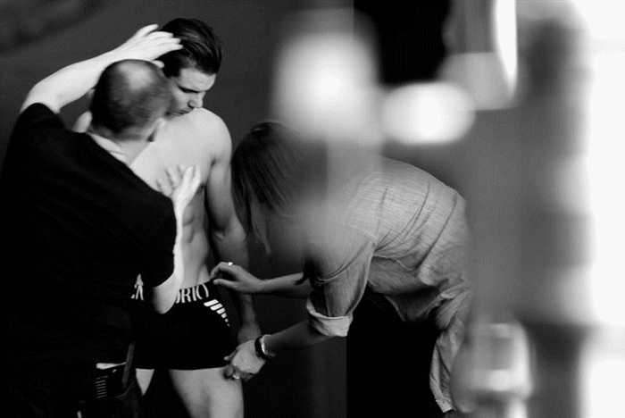EMPORIO ARMANI Underwear S/S 2011 Ad - Rafael Nadal amp; Megan Fox by Mert Alas rafael nadal armani underwear ad. EMPORIO ARMANI Underwear S/S 2011 Ad - Rafael Nadal amp; Megan Fox by Mert Alas