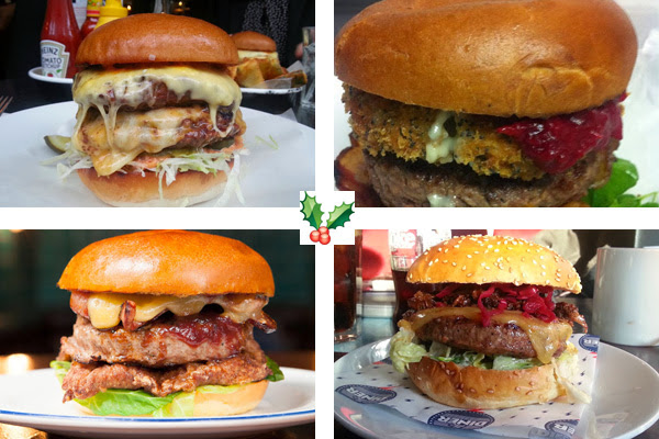 2013 London Christmas Burger Roundup