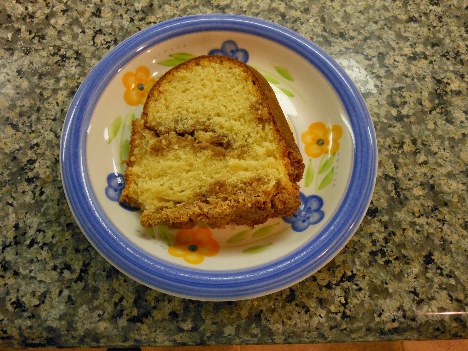 Lori Pori What's the Story? Corner Bakery Cinnamon Creme Coffee Cake