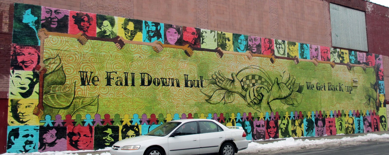 Pittsburgh Murals and Public Art We Get Back Up mural by Kyle Holbrook