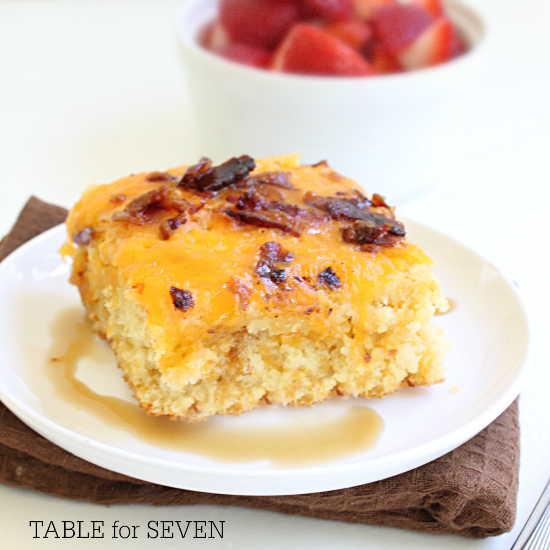 Pancake Casserole • Table for Seven