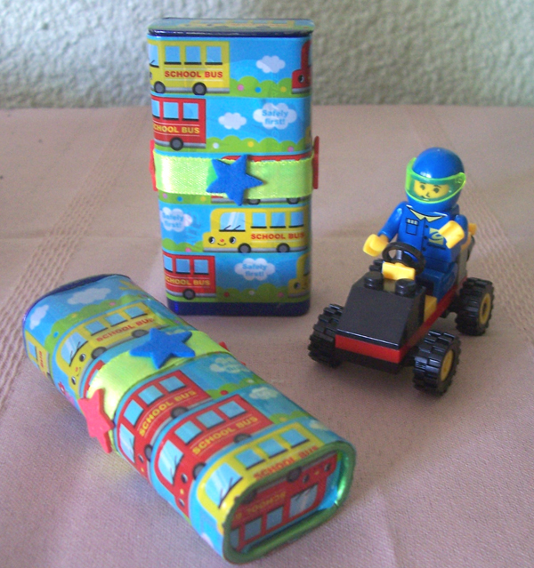 Chocolate Fund Recycling Project Altered Mint Tins