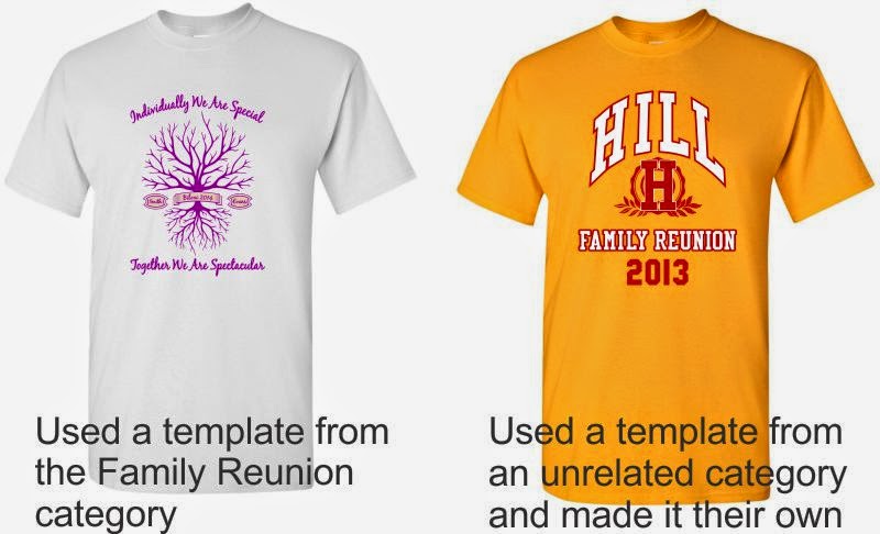 family reunion t shirt design template