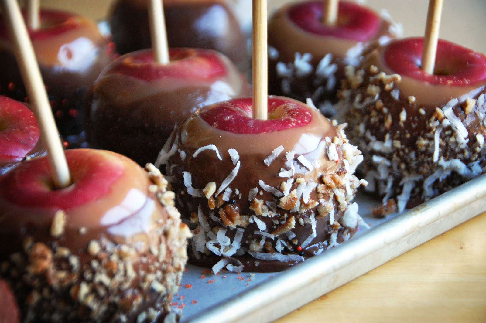 Barefoot and Baking Caramel Apples or Apple Dip