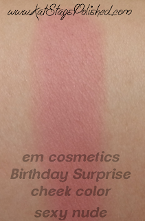 em michelle phan - The Life Palette- Party Life - Birthday Surprise - cheek