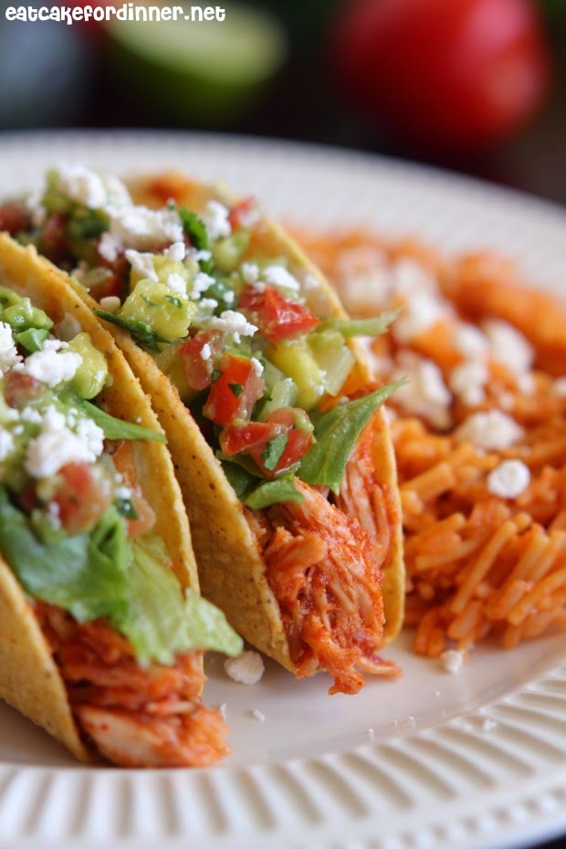 Eat Cake For Dinner Slow Cooker Pineapple Salsa Chicken Tacos