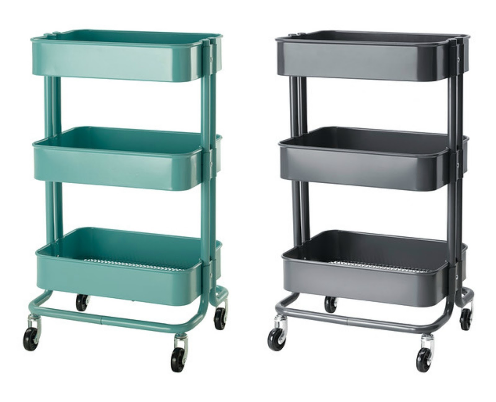 Amazon.com : ikea råskog kitchen cart, gray : kitchen storage ...