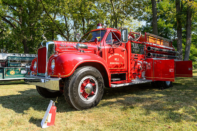 Vintage Fire Engine at White Post Restorations