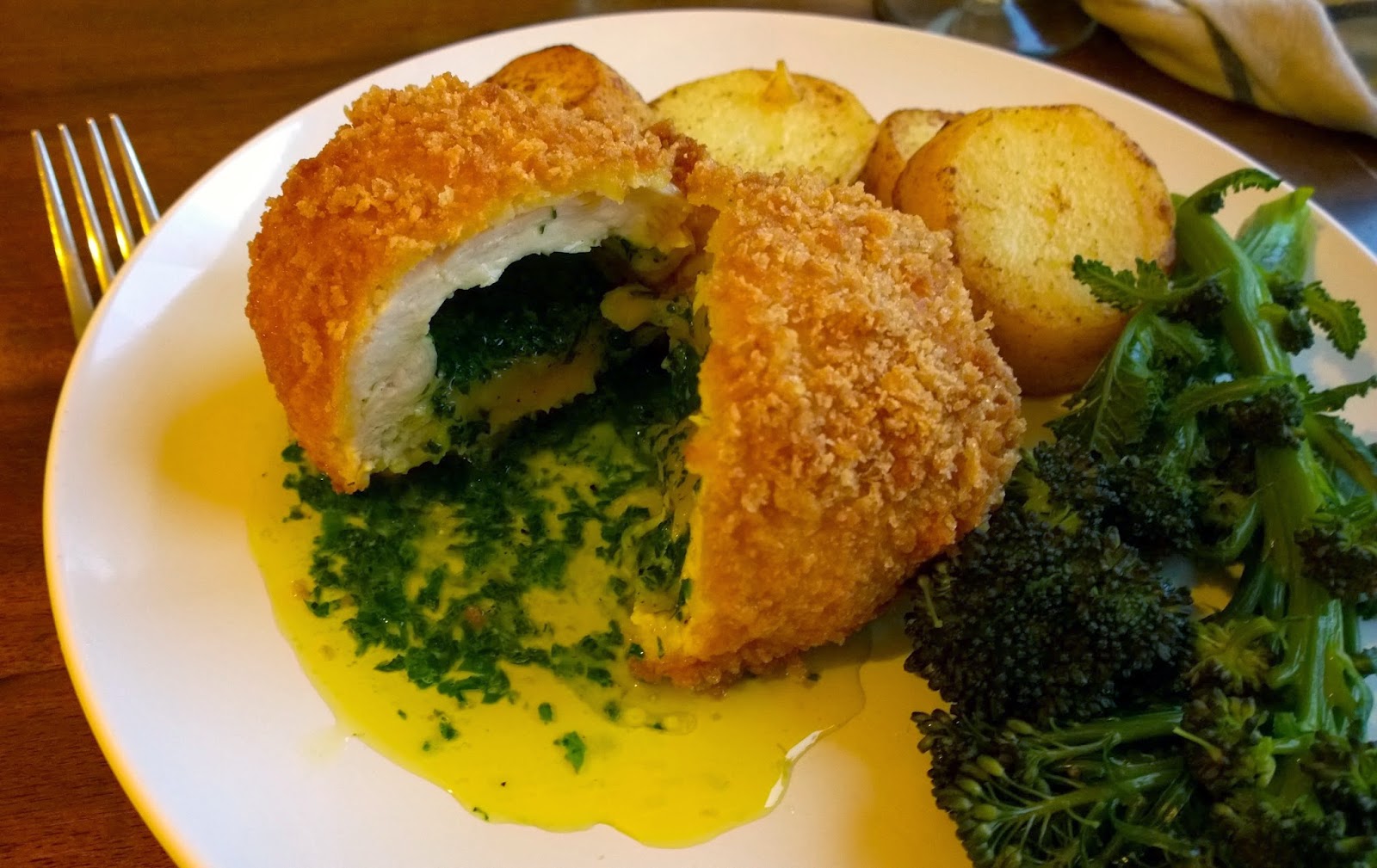 Teenage kicks against Chicken Kiev (with a wild garlic recipe on the side)