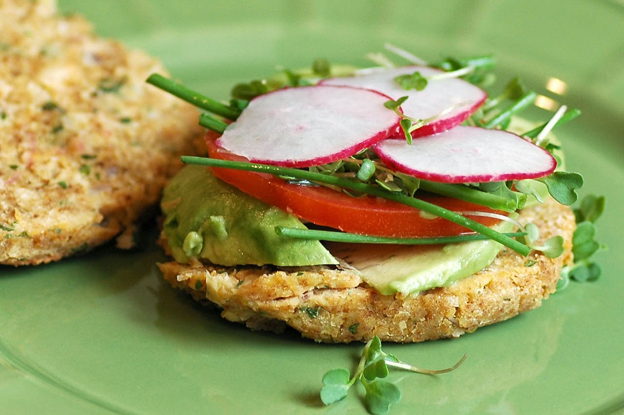 Savoring Time in the Kitchen Garbanzo Burgers