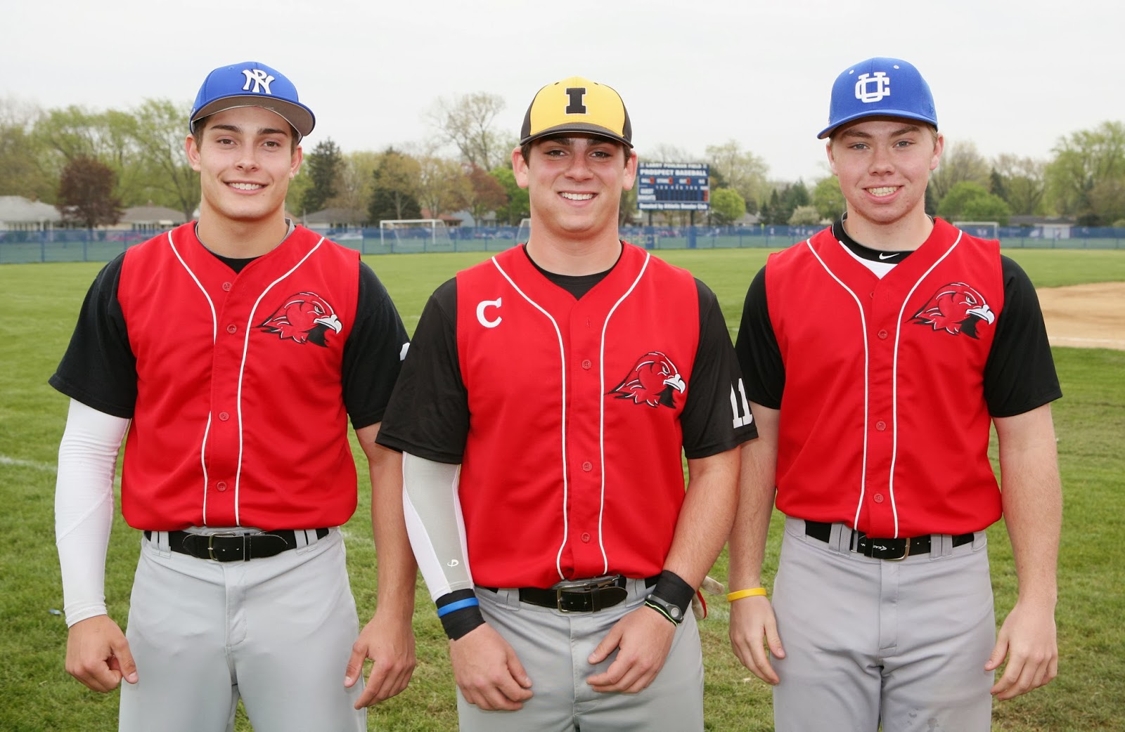 Mark Kodiak Ukena IHSA Varsity Baseball Maine East at Mount Prospect