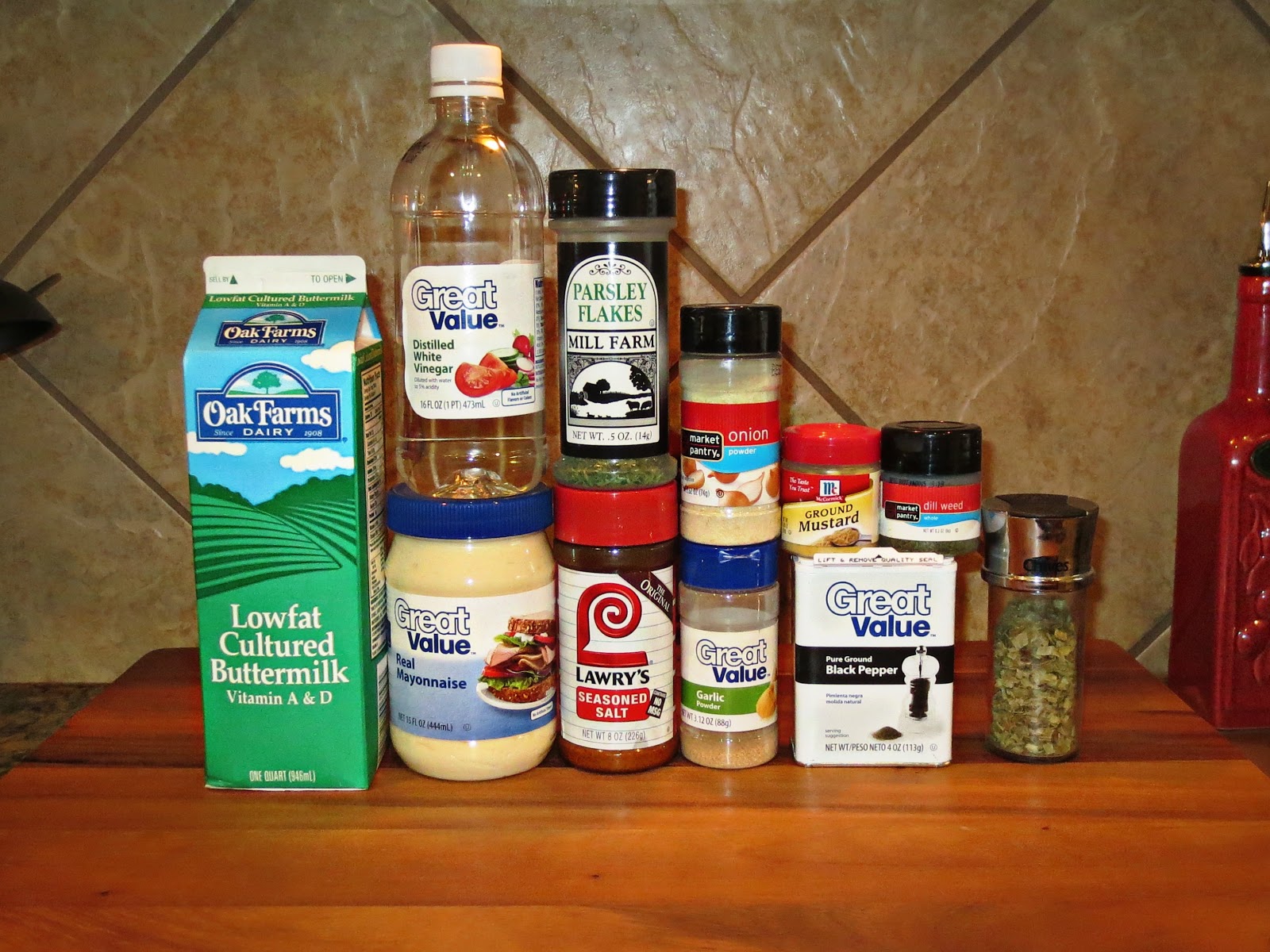 Kaitlin in the Kitchen Homemade Buttermilk Ranch Dressing