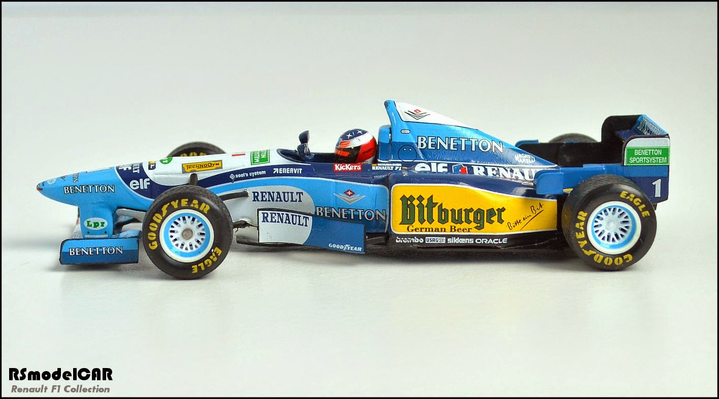 Benetton Renault B195 Schumacher by Minichamps  RSmodelCAR