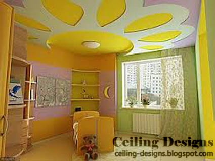 False Ceiling Designs For Children Bedroom