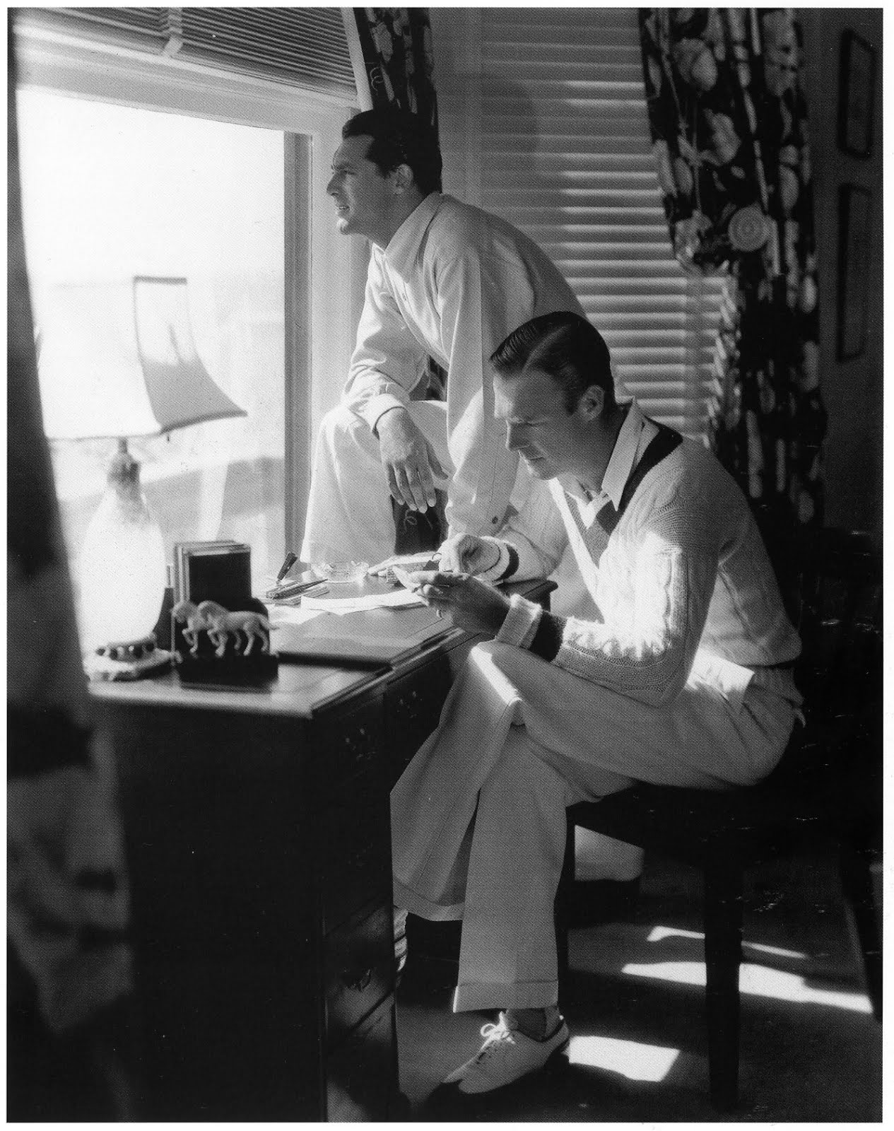 Bachelor's Hall. Randolph Scott and Cary Grant
