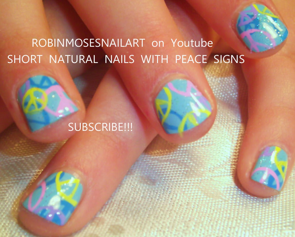 Nail Art by Robin Moses "short nail art" "nail art" "fish nail art