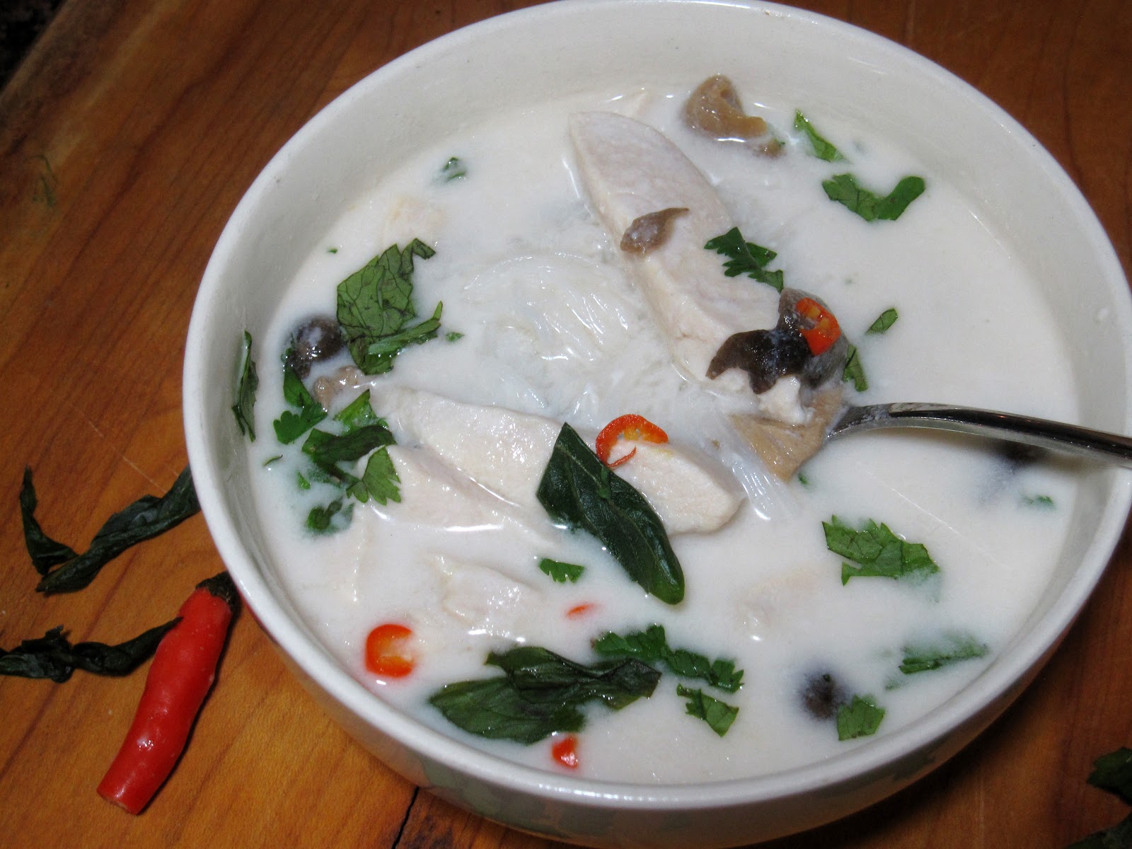 Thai Coconut Milk Soup Tom Kha Gai New York Food Journal