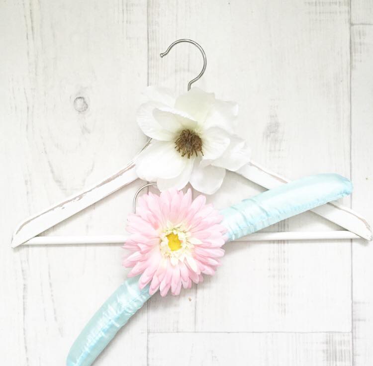 DIY Cute clothes hangers just jessica