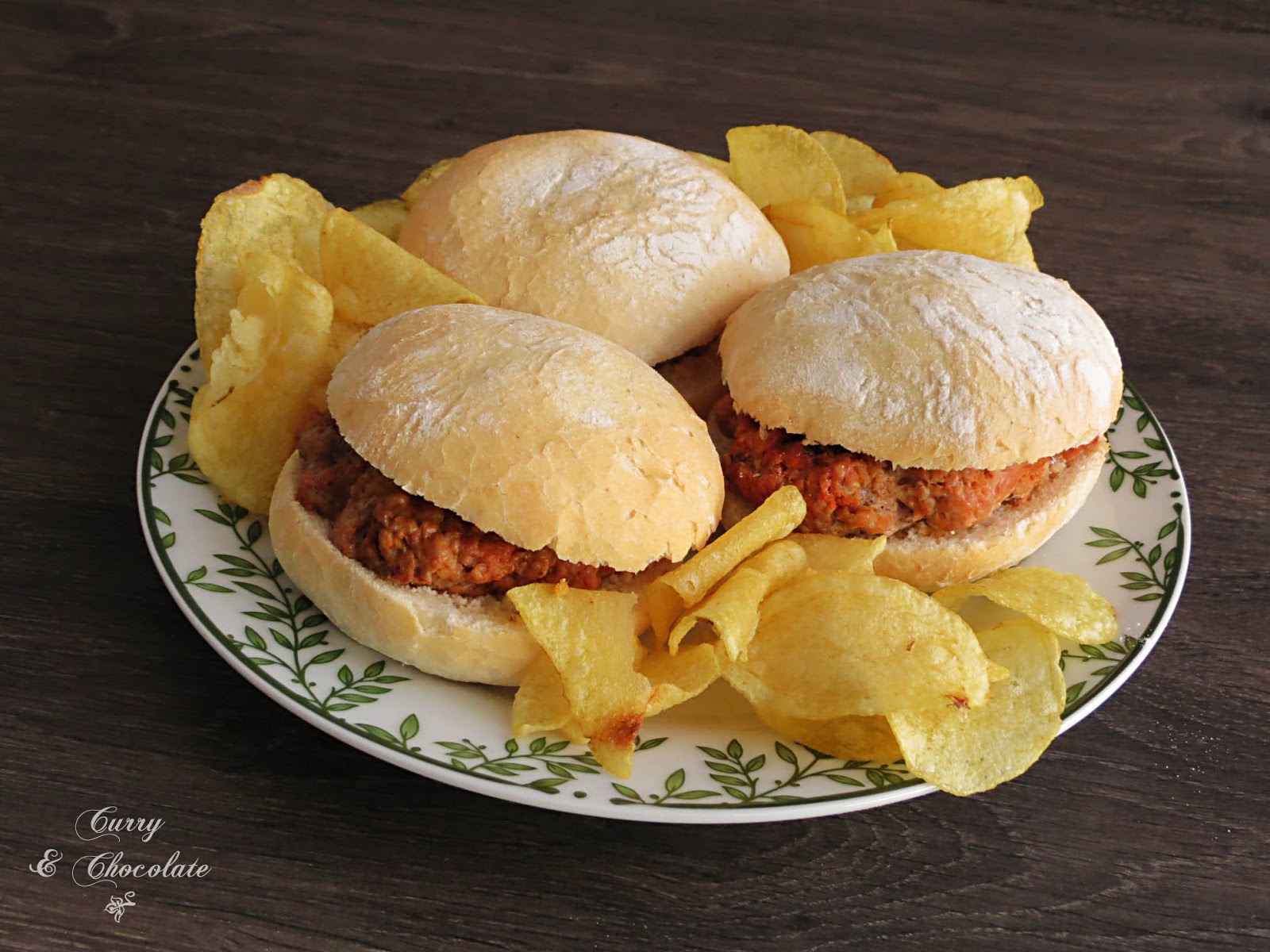 Hamburguesas de picadillo o “masitas” a mi estilo – Paprika burgers Hamburguesas de picadillo o “masitas” a mi estilo – Paprika burgers