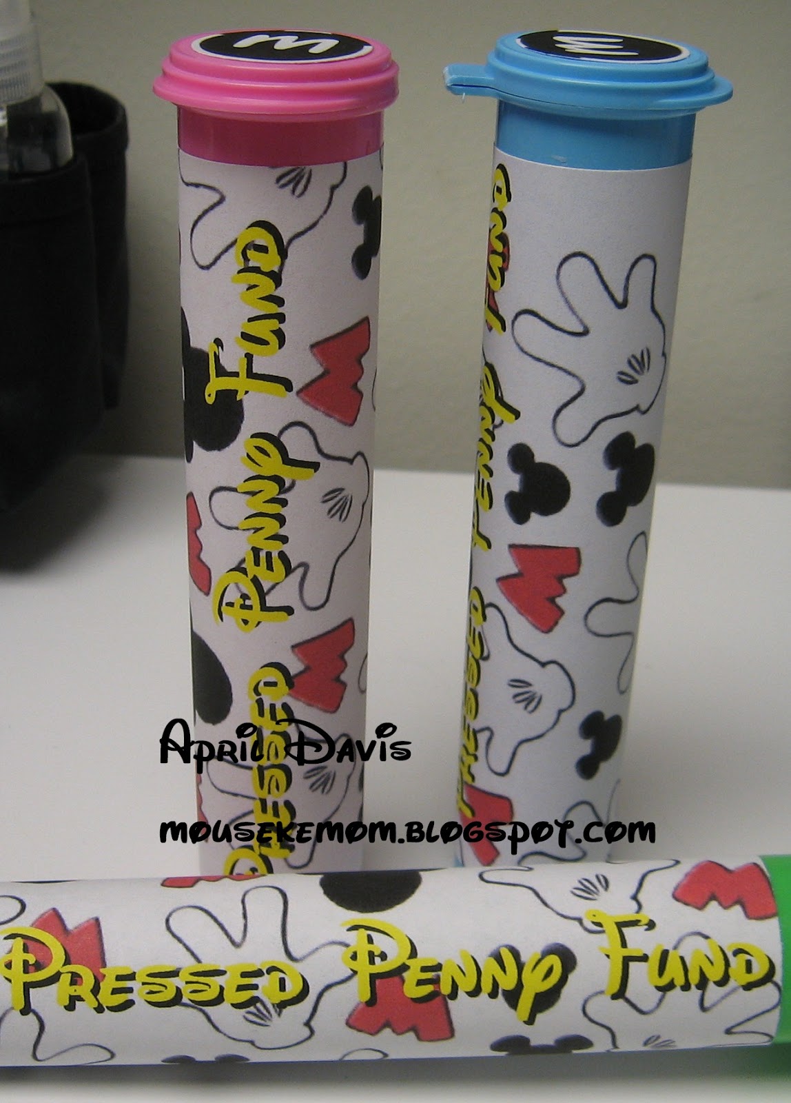 Mousekemom's Mouseworks Pressed Penny coin holder