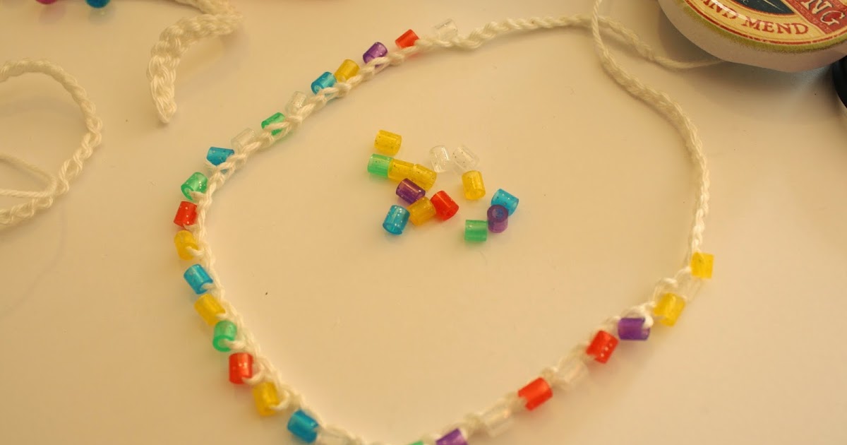 Busy fingers, busy life... Tutorial Crocheting with Beads/Haken met