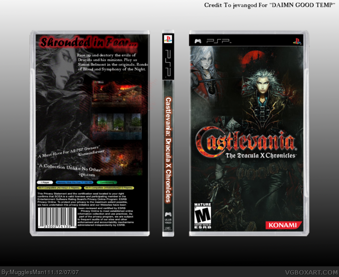 Dracula X Chronicles Psp Dracula X Chronicles Psp