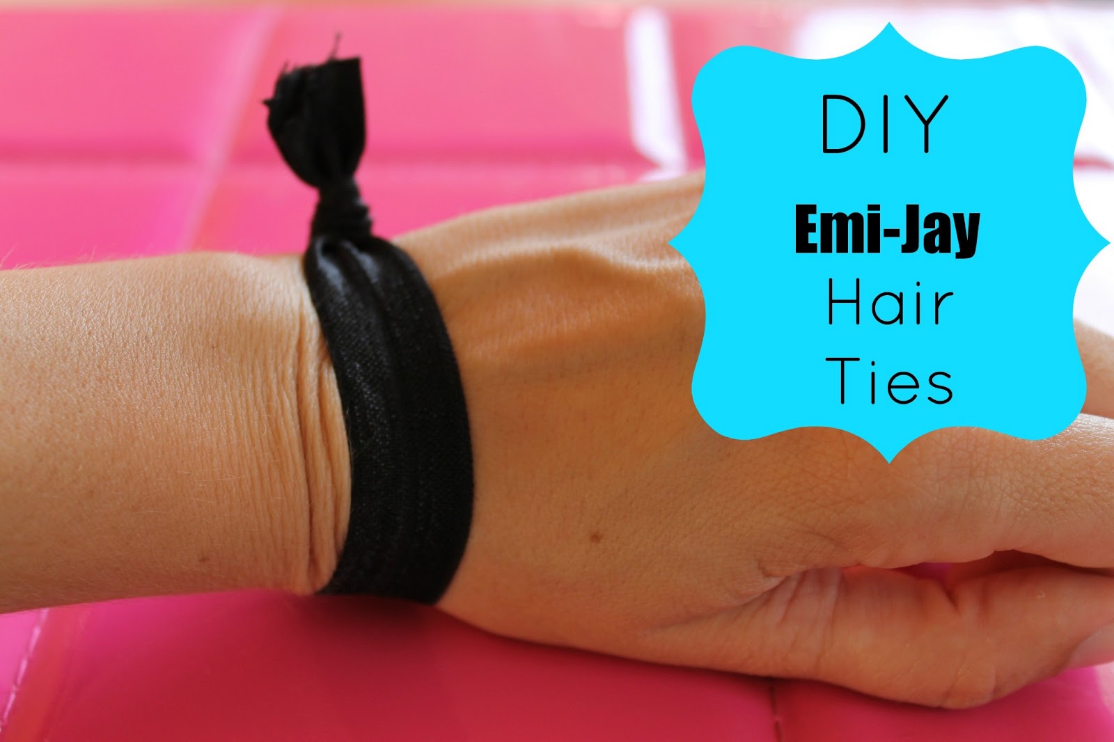 Make Your Own Emi Jay Boutique Hair Ties With Creaseless Elastic