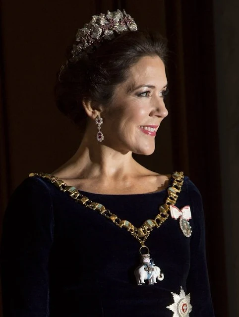 Queen Margrethe and Prince Henrik, Crown Princess Mary and Crown Prince Frederik, Princess Marie and Prince Joachim