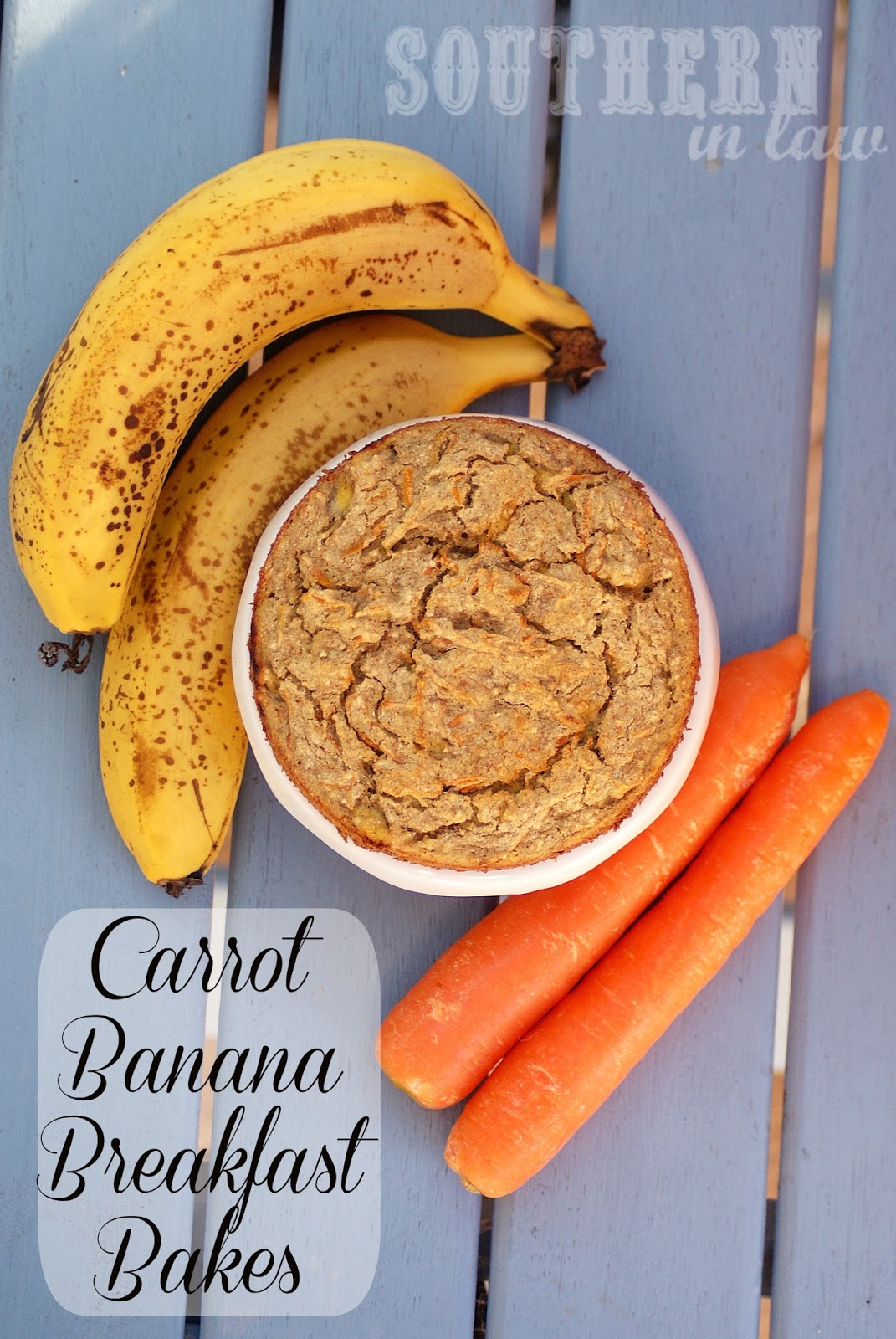 Southern In Law Recipe Carrot Banana Breakfast Bakes