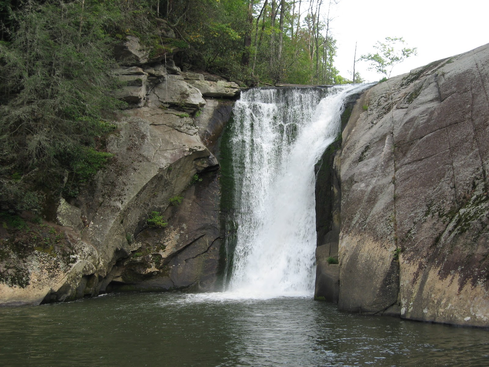 NC Waterfall Hikes Elk Falls, NC
