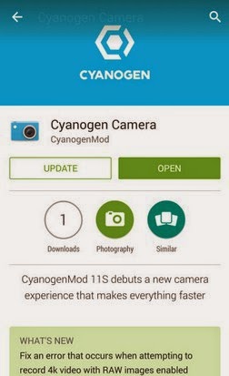 Cyanogen Camera Aplikasi Cyanogen Camera Hadir di Google Play Store