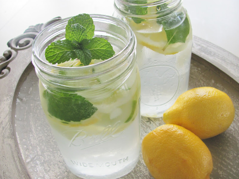 City Farmhouse CucumberGingerLemonMint Water