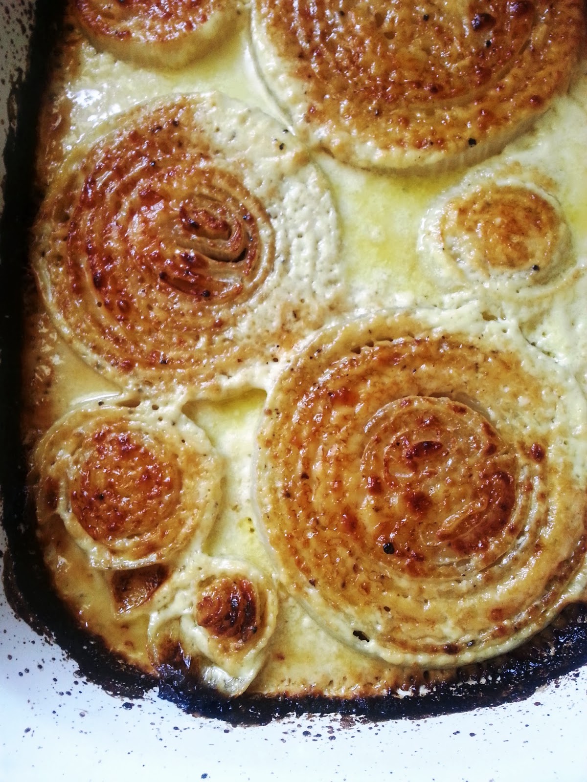 Castellon's Kitchen Parmesan Creamed Onions