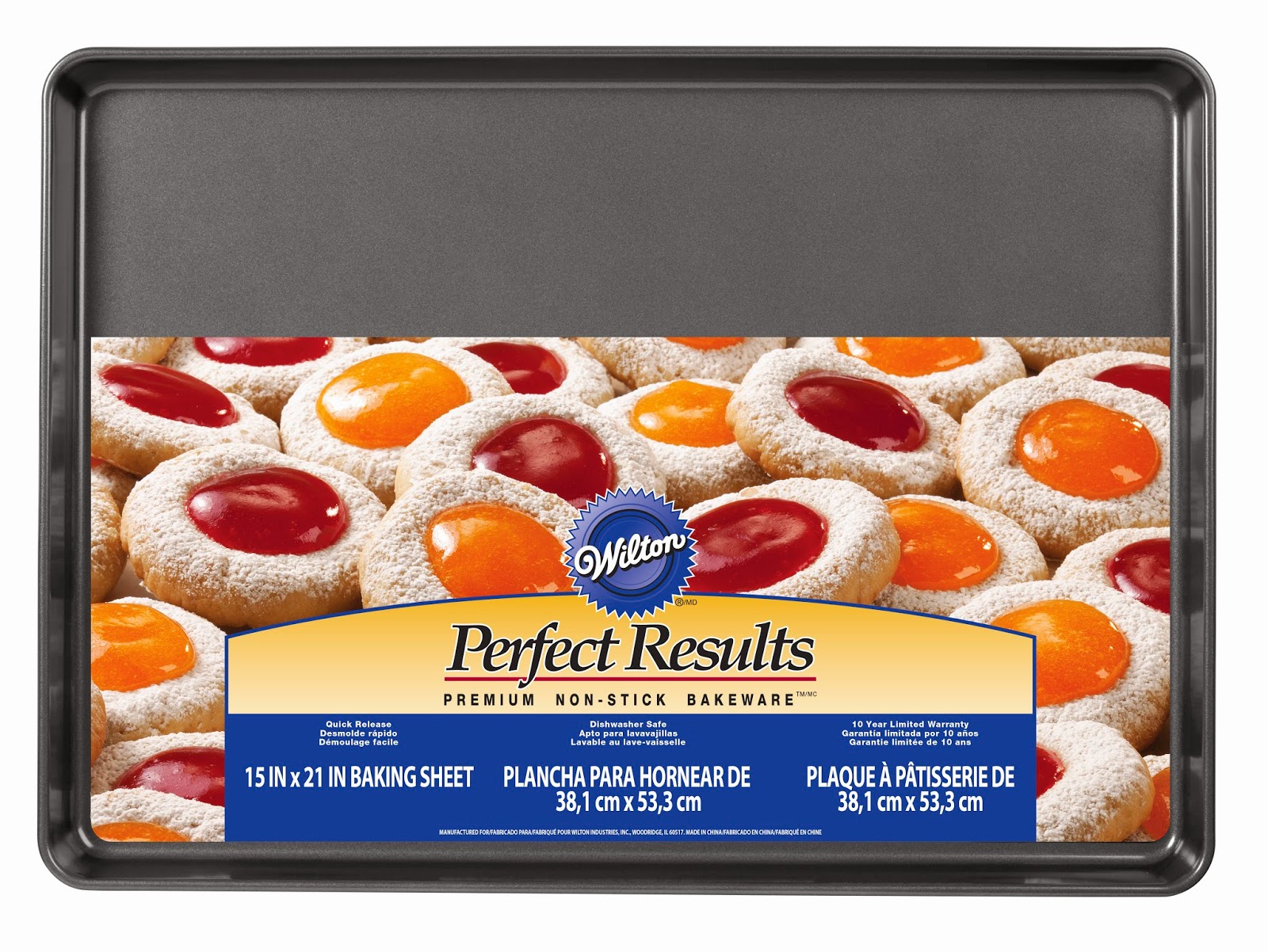 InfoMommy Insight Wilton's Mega Sized Cookie Sheet & Muffin Pan Won't Leave You Wilted