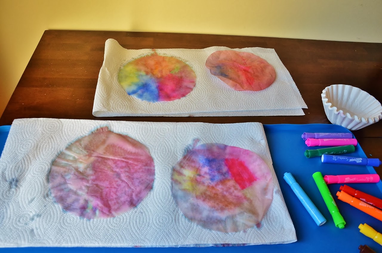 Dworianyn Love Nest Fall Craft Friday 4 Coffee Filter Leaves