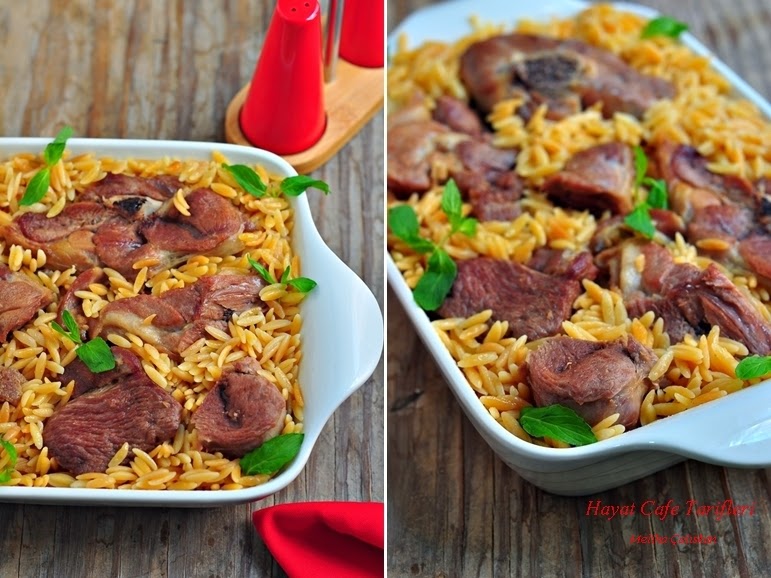 Hayat Cafe » » ETLİ PİLAV Kolay Pratik Tarifler